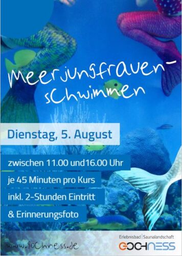 Meerjungfrauenschwimmen